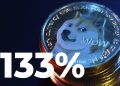 Giao dịch cá voi Dogecoin tăng 133%, DOGE tăng mạnh