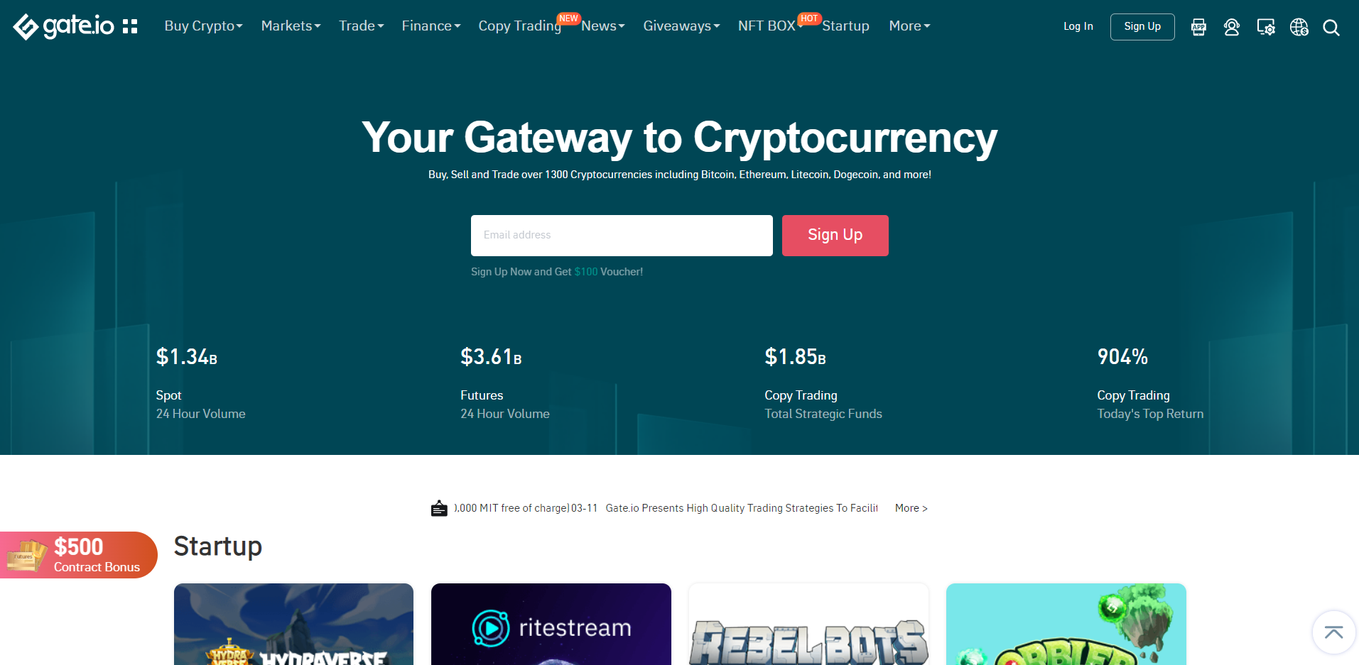 ViMoney; Gate.io Startup giới thiệu IEO với bảo mật nâng cao h1