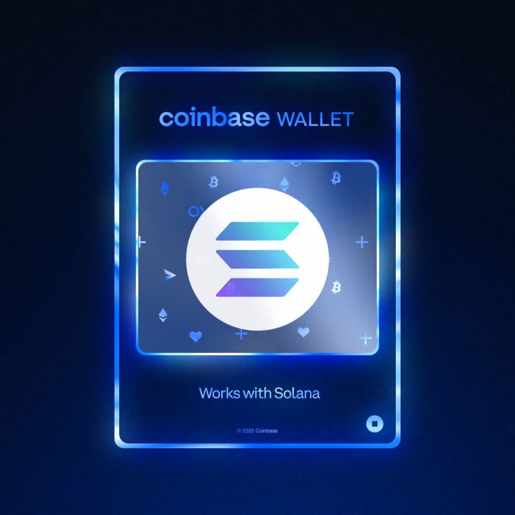 Ví Coinbase chính thức hỗ trợ blockchain Solana