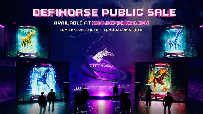 Vòng mở bán công khai của DeFiHorse – Dự án đua ngựa đẳng cấp thế giới