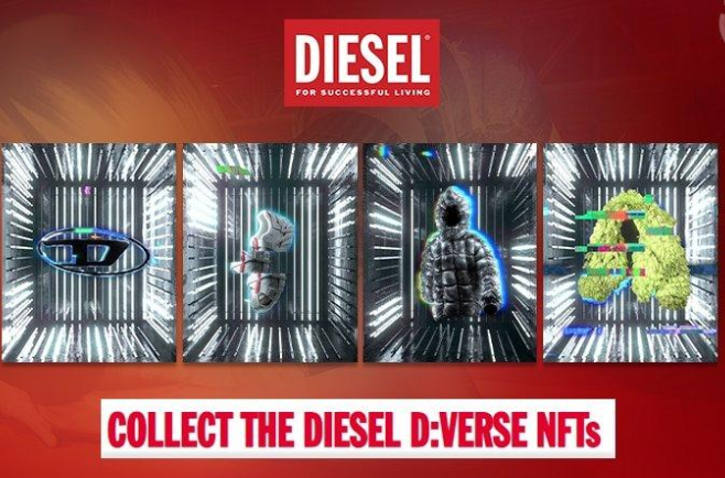 Diesel ra mắt bộ sưu tập NFT 