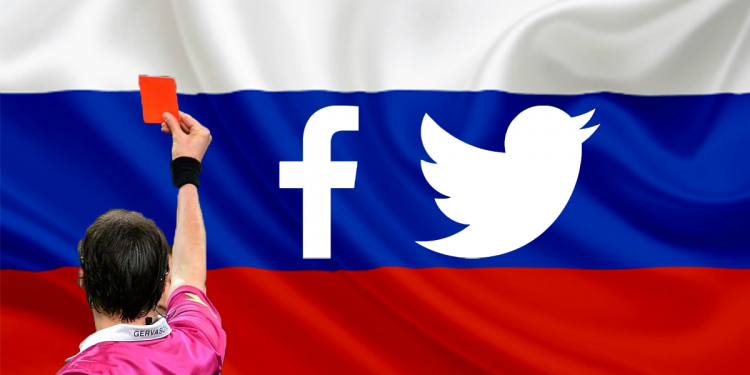 Nga "cấm cửa" Facebook và Twitter trên toàn lãnh thổ