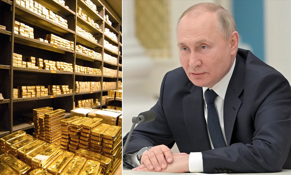Núi vàng 130 tỷ USD của Nga tiếp tục dính lệnh trừng phạt của Anh