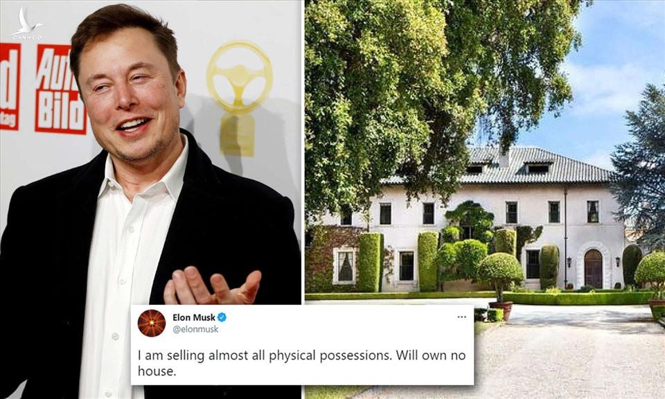 Cam kết không sở hữu nhà, Elon Musk bán sạch 7 bất động sản trị giá 130 triệu USD