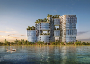 Tòa tháp Sky Fores có thể tạo ra 112 triệu lít oxy/năm