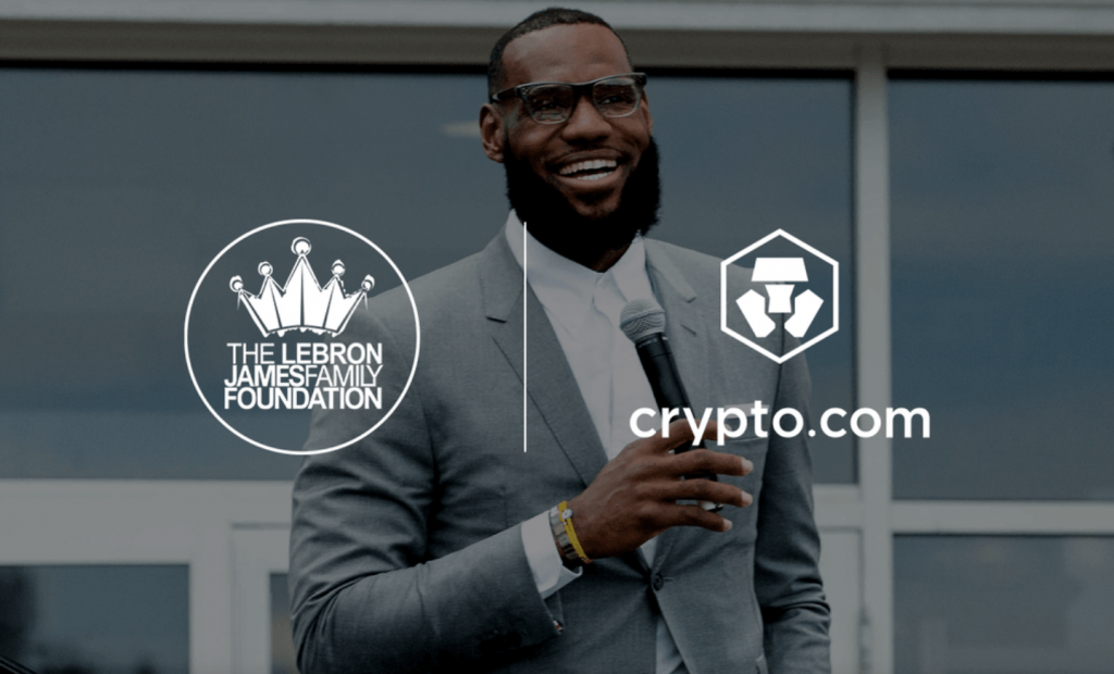 Crypto.com kết hợp với LeBron James airdrop bộ sưu tập NFT "The Moment of Truth"