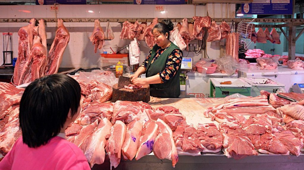 vimoney: Trung Quốc bổ sung dự trữ thịt lợn khi giá lao dốc
