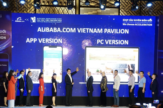 vimoney: Gian hàng quốc gia của Việt Nam khai trương trên sàn Alibaba