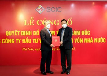 Ông Nguyễn Quốc Huy giữ chức Tổng Giám đốc SCIC