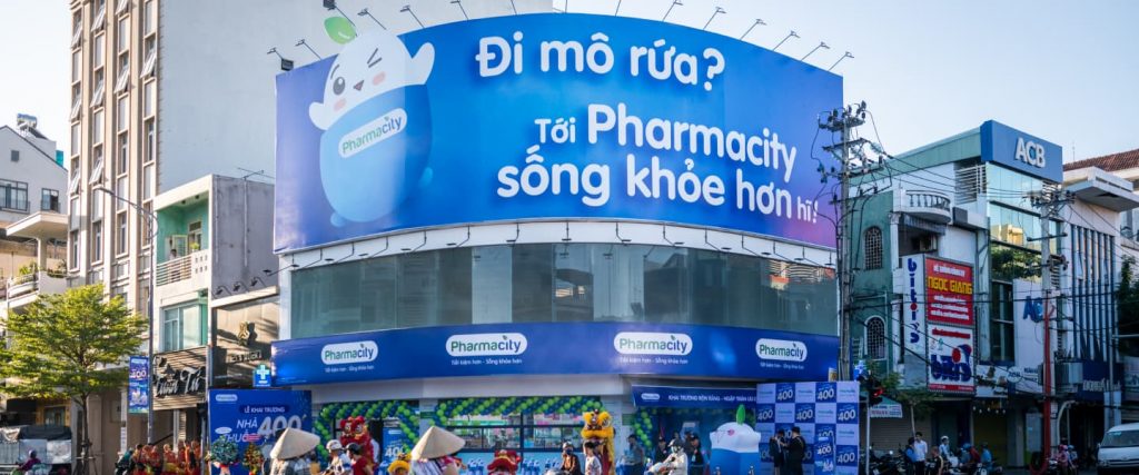 Doanh thu của Pharmacity năm 2021 gấp đôi năm 2020