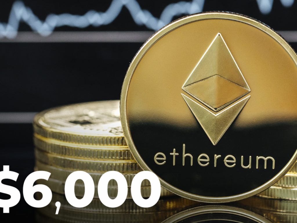 Giá trị Ethereum (ETH) thực là $ 6.000 Theo Định giá của Bloomberg