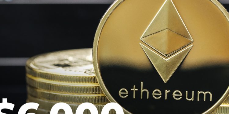 Giá trị Ethereum (ETH) thực là $ 6.000 Theo Định giá của Bloomberg