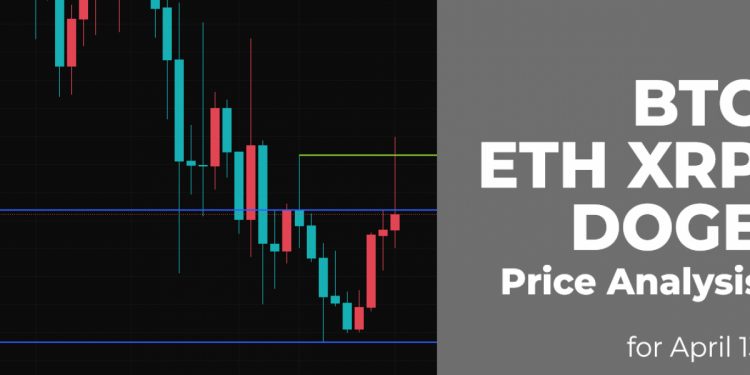 Phân tích giá BTC, ETH, XRP và DOGE cho ngày 13 tháng 4