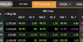 Cổ phiếu thuỷ sản: Triển vọng đã được phản ánh vào giá, có nguy cơ đối diện áp lực chốt lời ngắn hạn - Ảnh 1.