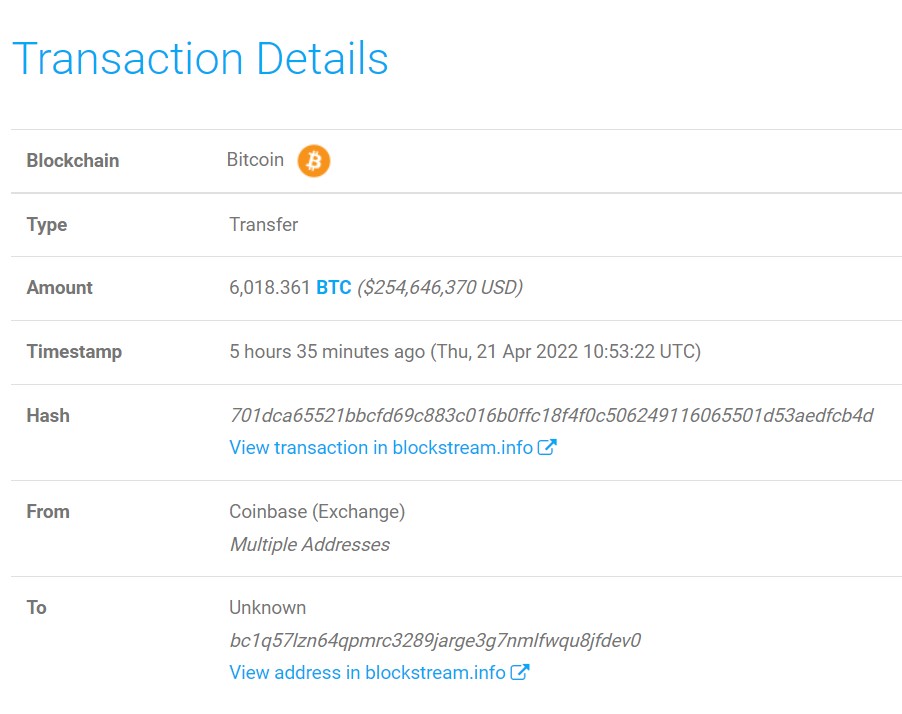 ViMoney: 7.831 BTC đã được chuyển từ Coinbase sang Ví lạnh, Bitcoin liệu có đạt mục tiêu 46.000 đô la? h1