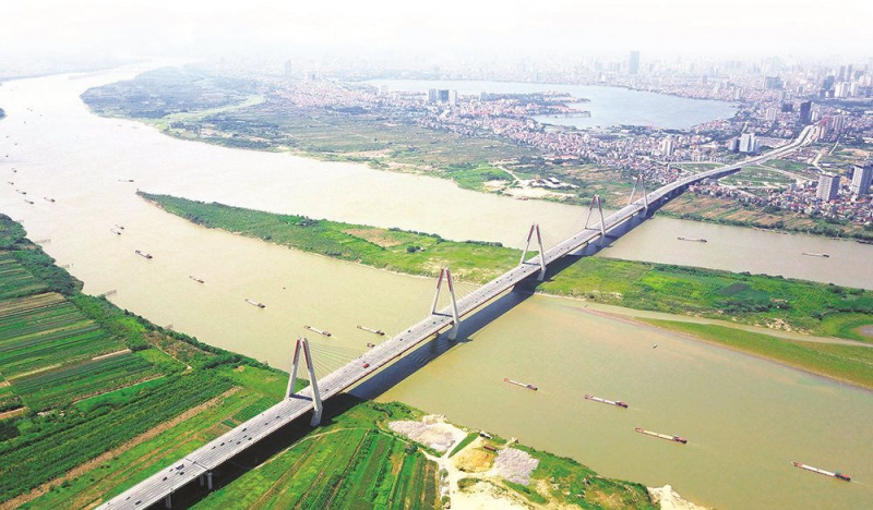 Hà Nội phê duyệt Quy hoạch phân khu đô thị sông Hồng 11.000ha đi qua 13 quận, huyện