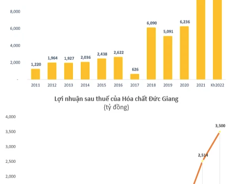 Hoá chất Đức Giang (DGC) thông qua phương án phát hành 200 triệu cổ phiếu trả cổ tức tỷ lệ 117%