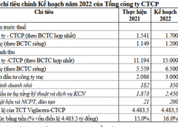 Viglacera (VGC) đặt kế hoạch lãi hợp nhất 1.700 tỷ đồng, chia cổ tức 16% trong năm 2022 - Ảnh 1.