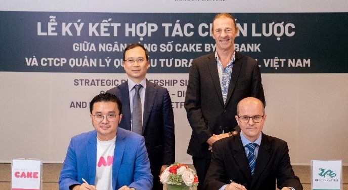 Cake bắt tay Dragon Capital, người dùng có thể đầu tư tài chính từ 10.000 đồng