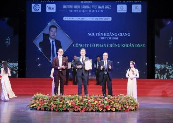 Chứng khoán DNSE được vinh danh Top 10 Thương hiệu dẫn đầu Việt Nam 2022 - Ảnh 1.