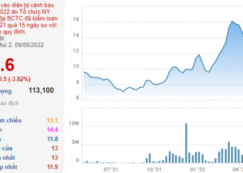 Cổ phiếu chủ Kem Tràng Tiền bị đưa vào diện cảnh báo do chậm nộp BCTC kiểm toán năm 2021 - Ảnh 1.