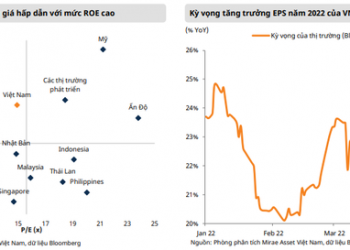 Định giá VN-Index về dưới mức trung bình 10 năm, cơ hội tích lũy cổ phiếu với mức giá hợp lý - Ảnh 1.
