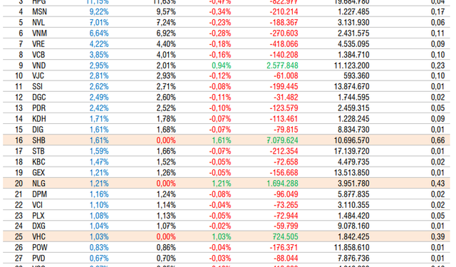FTSE Vietnam ETF sẽ thêm mới SHB, NLG, VHC trong kỳ cơ cấu tháng 6? - Ảnh 1.