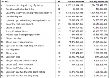 Ghi nhận khoản doanh thu tài chính hơn trăm tỷ đồng, Tổng Công ty Xây dựng số 1 (CC1) báo lãi quý 1 gấp 4 lần cùng kỳ - Ảnh 1.