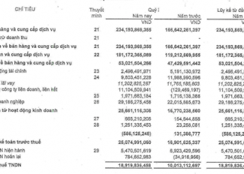 Lãi lớn từ liên doanh liên kết, lợi nhuận quý 1 của Tập đoàn ASG tăng mạnh 88% so với cùng kỳ - Ảnh 1.