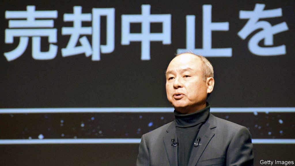 SoftBank Group Corp. Chairman and CEO Masayoshi Son attends a press conference in Tokyo on Feb. 8, 2022. (Photo by Kyodo News via Getty Images)