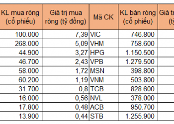 Tự doanh CTCK bán ròng hơn 620 tỷ đồng, bộ đôi VIC và VHM bị bán mạnh - Ảnh 1.