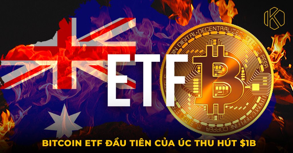 5 quỹ ETF tiền điện tử mới sẽ bắt đầu được giao dịch tại Úc trong tuần này