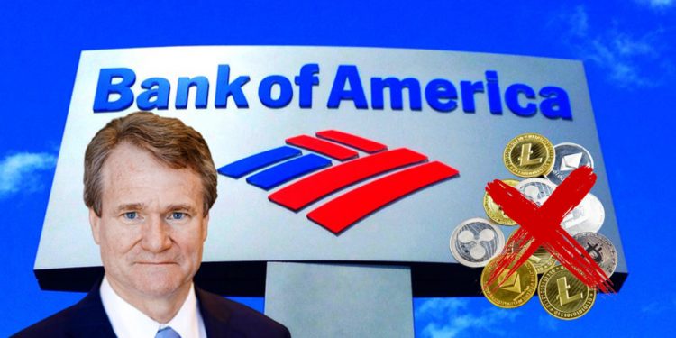 Lo ngại quy định pháp lý Bank of America không có kế hoạch “tiến sâu” vào crypto