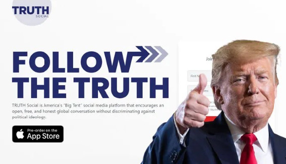 Truth Social của cựu Tổng thống Donald Trump dẫn đầu về số lượt tải trên App Store tại Mỹ