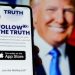 Truth Social của cựu Tổng thống Donald Trump dẫn đầu về số lượt tải trên App Store tại Mỹ