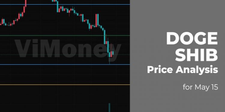 Phân tích giá DOGE và SHIB ngày 15 tháng 5