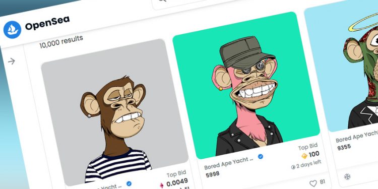 Top 5 NFT Marketplace nổi tiếng nhất được xây dựng trên Ethereum - Tháng 5/2022