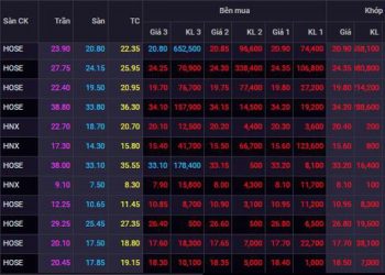 Cổ phiếu ngành chứng khoán xuống đáy một năm - Ảnh 1.