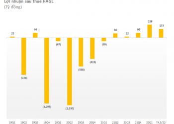 Hoàng Anh Gia Lai (HAGL) của bầu Đức lãi 431 tỷ sau 5 tháng - gấp 3,4 lần con số cả năm 2021 - Ảnh 1.