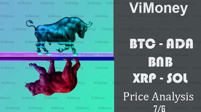 Phân tích giá BTC, ETH, BNB, XRP, ADA, SOL, DOGE, DOT, AVAX, SHIB ngày 6/6