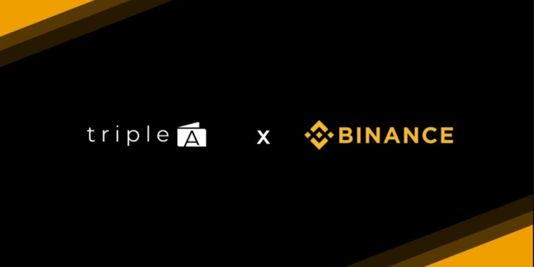 Binance bắt tay với TripleA để nâng cấp các giải pháp thanh toán bằng tiền mã hoá