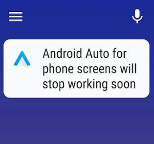Google khai tử Android Auto đối với màn hình điện thoại