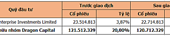 Chuyển động quỹ đầu tư 18/7 - 22/7: Dragon Capital tiếp tục bán DXG - Ảnh 1.