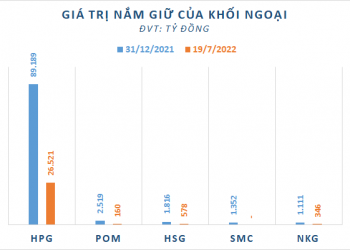 Giá trị cổ phiếu thép trong tay khối ngoại mất gần 70.000 tỷ đồng từ đầu năm - Ảnh 1.