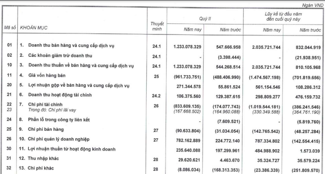 HAGL lãi đột biến 522 tỷ đồng trong 6 tháng, đang cho HAGL Agrico vay nợ 2.000 tỷ đồng - Ảnh 1.