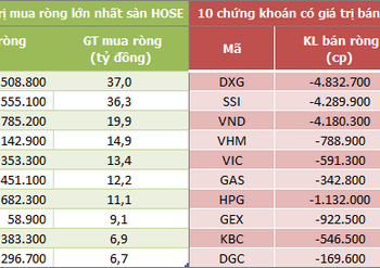 Khối ngoại bán ròng trở lại 427 tỷ đồng trong phiên 8/7, tâm điểm DXG - Ảnh 1.