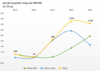 Khối ngoại có tuần thứ 2 liên tiếp mua ròng trên TTCK Việt Nam, giá trị vượt 1.200 tỷ đồng, cổ phiếu nào là tâm điểm? - Ảnh 1.