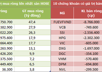 Khối ngoại đẩy mạnh bán ròng 557 tỷ đồng trong phiên 13/7, tập trung xả CCQ FUEVFVND - Ảnh 1.