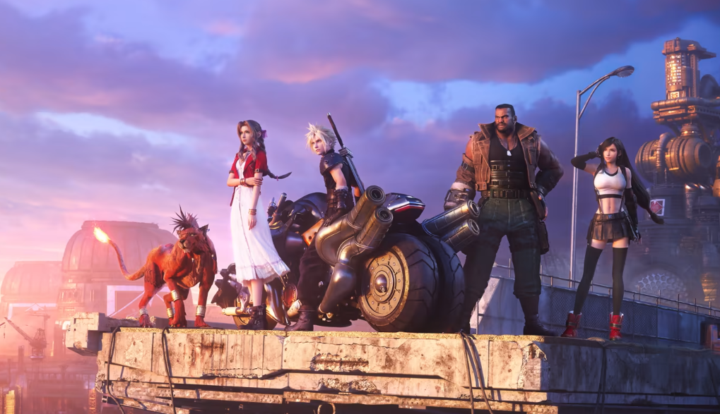 Hình ảnh quảng bá game Final Fantasy VII: Remake