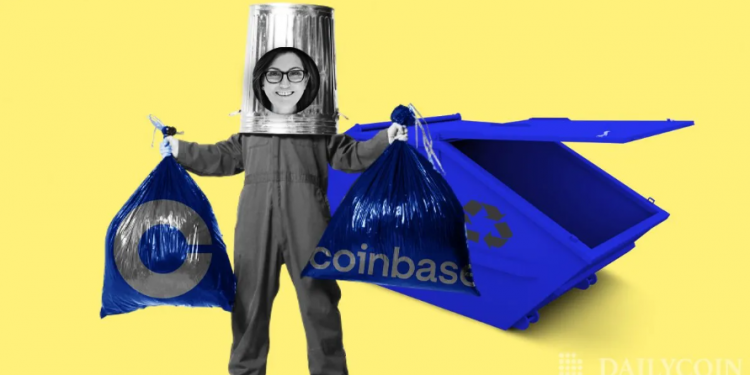 Cathie Wood bán cổ phiếu Coinbase giữa “sóng gió” giao dịch và pháp lý